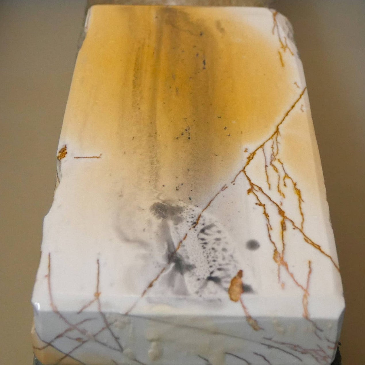 Mio Tsukushihime piedra de afilar natural Iyo Meito NM13 Shayo 85×159×27mm