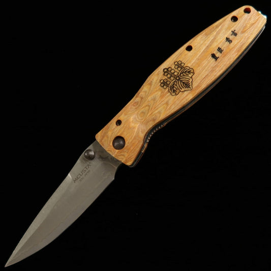 MCUSTA Sengoku Toyotomi Hideyoshi SPG2 Faca Dobrável MC-0182D (94mm)