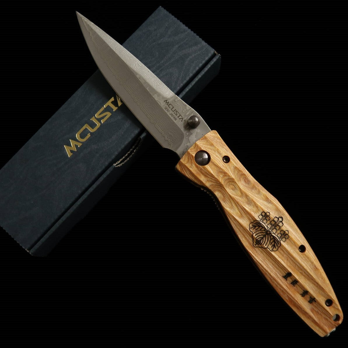 Folding Knife MCUSTA Sengoku Toyotomi Hideyoshi SPG2 MC-0182D (94mm)