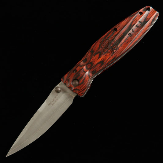 エムカスタMCUSTA 戦国 徳川家康 MC-0183D VG10フォールディングナイフ(94mm)