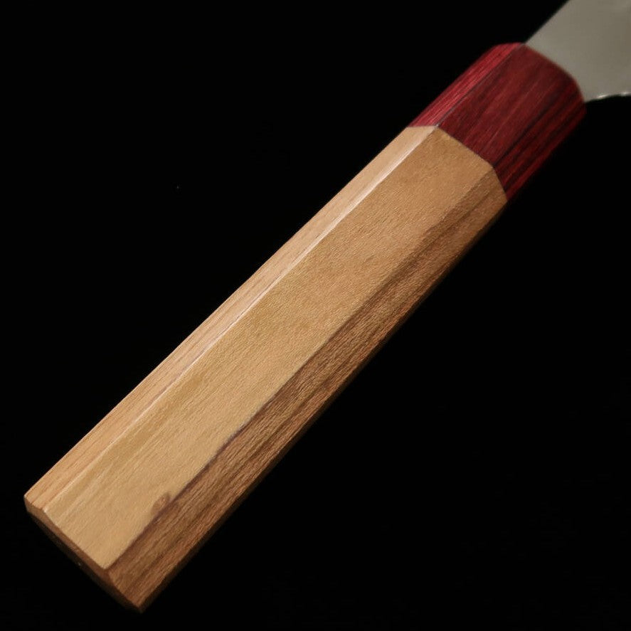 STYLE-K Kurosaki Makoto - Ryusei - Santoku Aogami Super manche en merisier américain (170 mm)