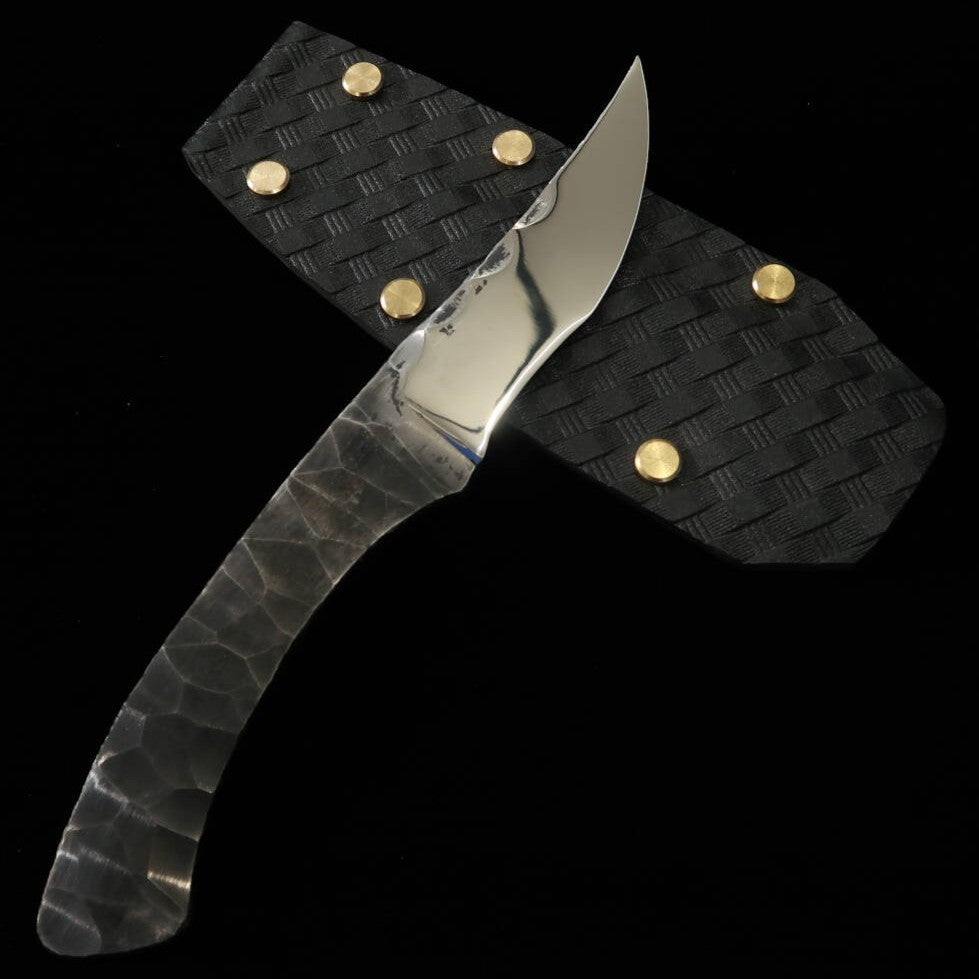 PROMETHEUS Thor USP-6 Forjada com acabamento kurouchi hairline (80mm)