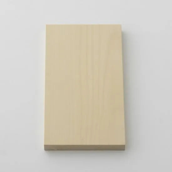 WOODPECKER Planche à découper en bois de ginkgo Taille 6 Moyen (330 × 180 × 25 mm)
