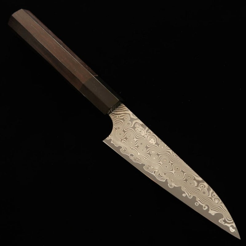 Petty NIGARA SG2 Black Damasco Cabo de Ébano e chifre de Buffalo (120mm)