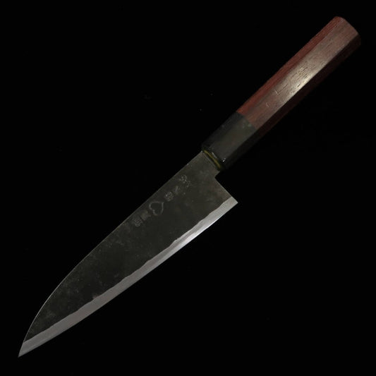 Takeda Hamono TAKEDA, forge artisanale Bitchu, couteau utilitaire petty, acier Hitachi Aogami Super (130~150 mm)
