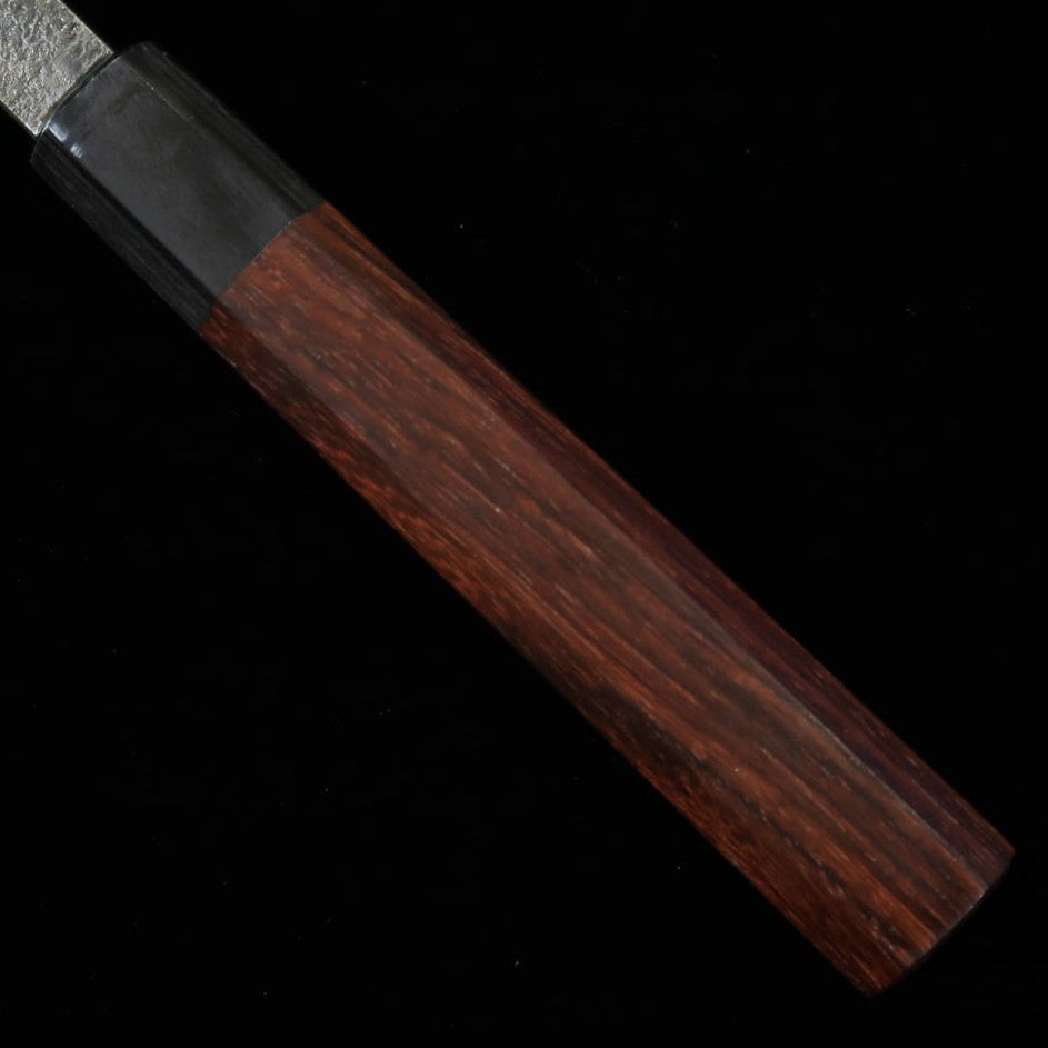 Takeda Hamono TAKEDA Forja a mano Bitchu, sujihiki/doble filo yanagi grande, acero Hitachi Aogami Super (240 mm)