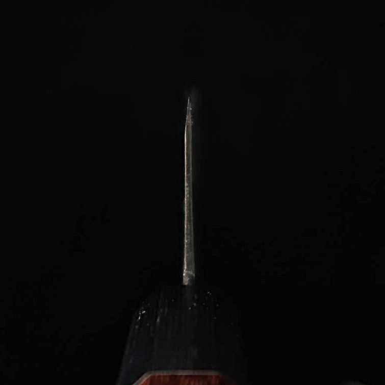 Takeda Hamono TAKEDA Forja a mano Bitchu, sujihiki/doble filo yanagi grande, acero Hitachi Aogami Super (240 mm)