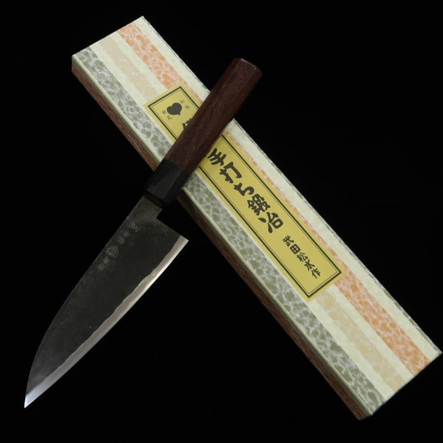 Takeda Hamono TAKEDA Forjado a mano Bitchu pequeño Acero Hitachi Aogami Super (150-170mm)