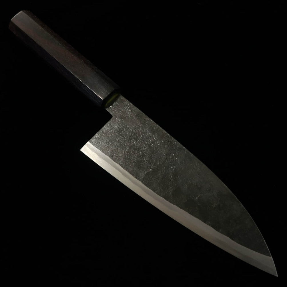 Takeda Hamono – Forgeron de Bitchū, Deba grande lame, acier Hitachi Aogami Super (180 mm)
