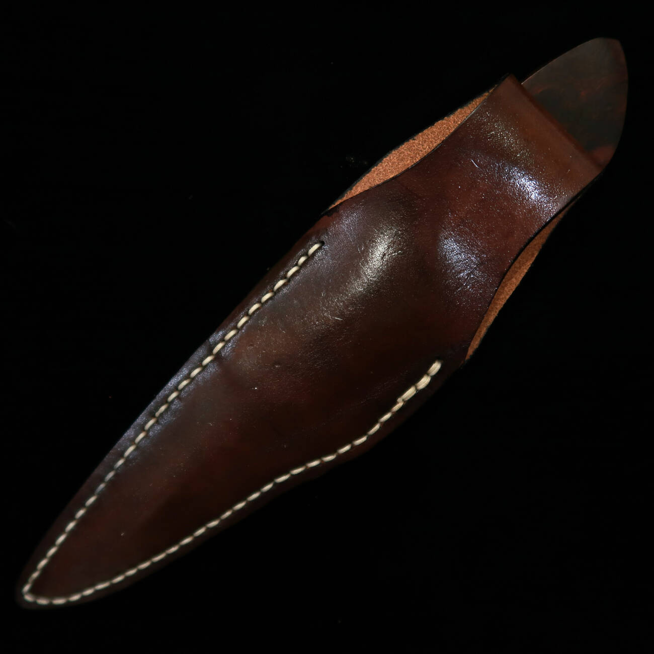 TAKEDA Cuchillería forja a mano Bitchu Moriya Masasaku Cuchillo con funda Ironwood B