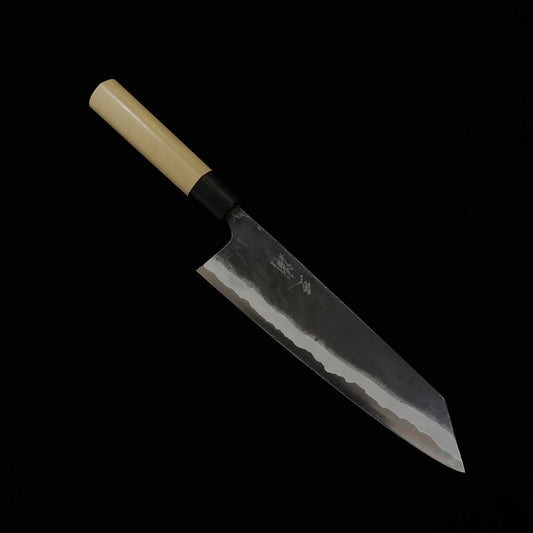 Miura by Shindo, Kiritsuke Gyuto, Aogami No. 2, Black Finish, Magnolia Handle (210mm)