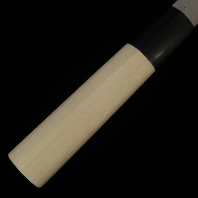 Deba MIURA Acero japonés biselado Mango de madera de magnolia y cuerno de búfalo (150mm)