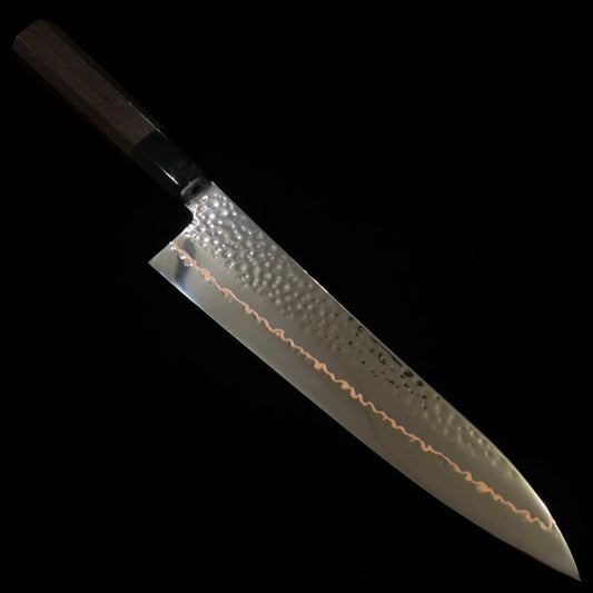Miura Gyuto SLD martelado, cabo octogonal em wenge (210mm)
