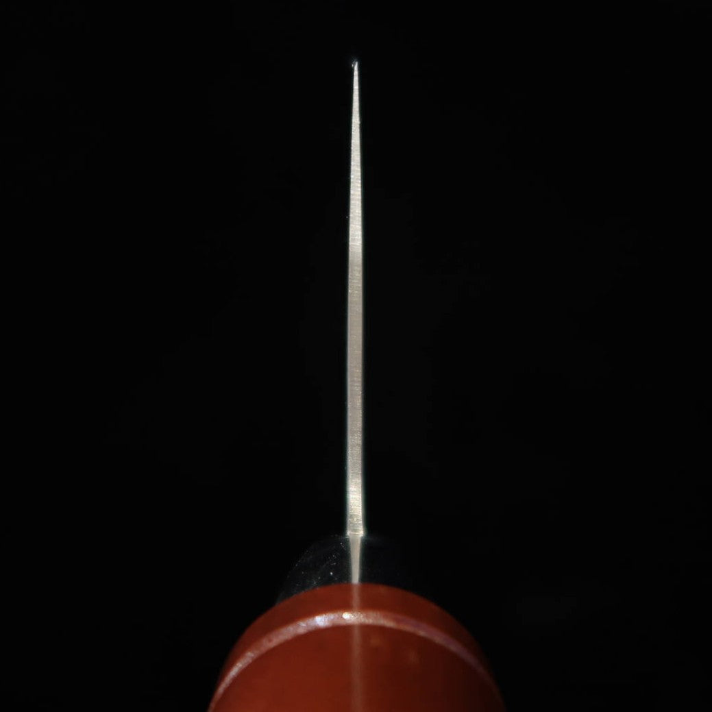 三浦MIURA 中華包丁 SK材 ステン割込 No.500GC 茶合板柄(205mm)