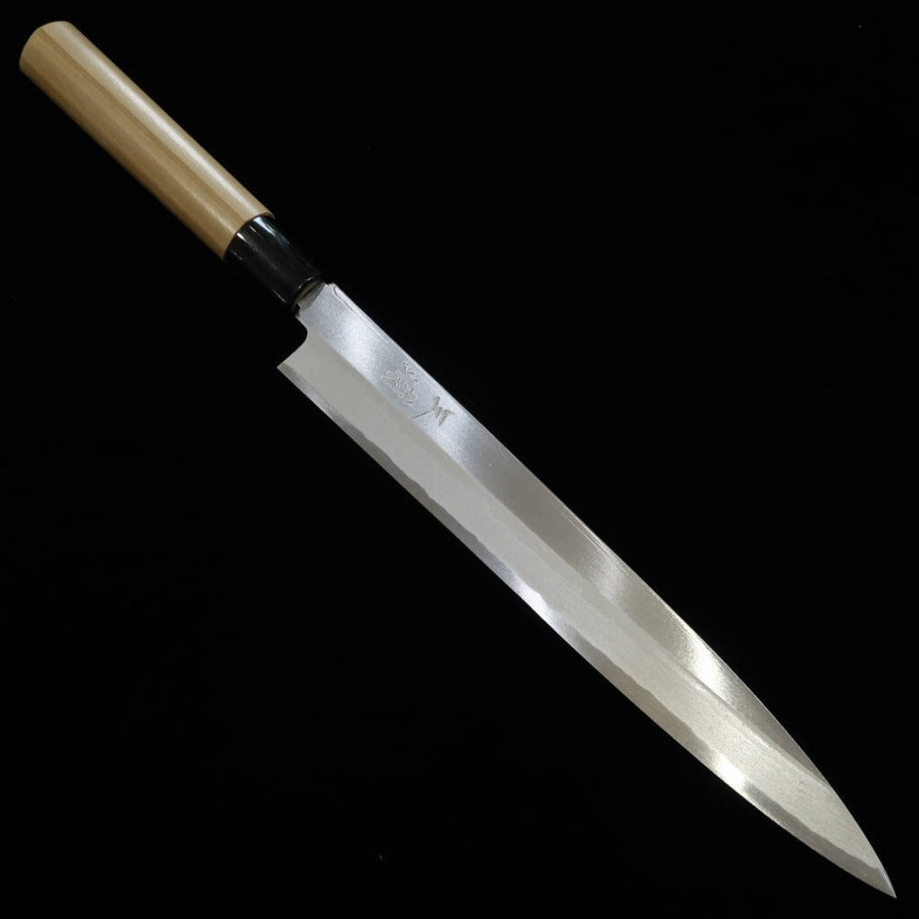 MIURA Yanagiba Blue steel No. 2 Magnolia handle (210/240mm)
