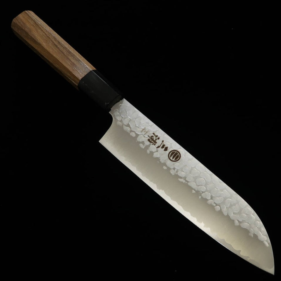 MIURA Santoku VG-10 martelé Manche en teck (165 mm)