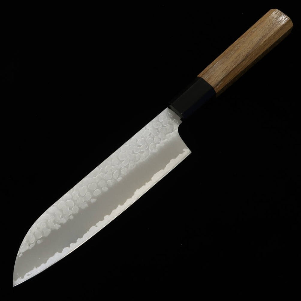 MIURA Santoku VG-10 martelé Manche en teck (165 mm)