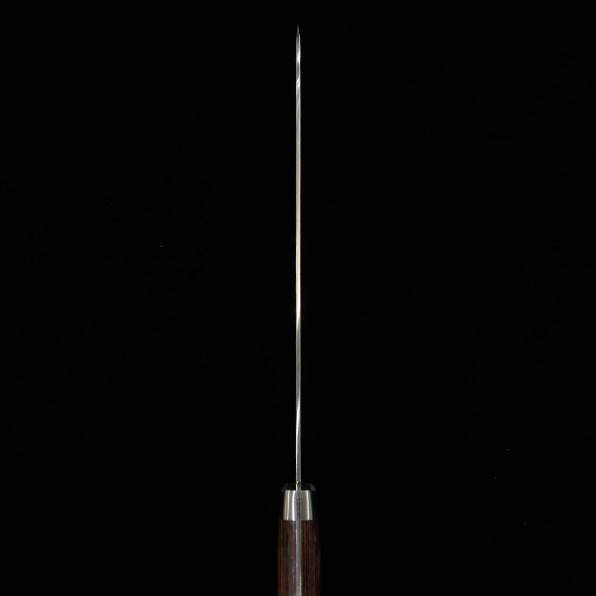 三浦 MIURA 牛刀 刻流 VG10 鎚目 ダマスカス マホガニー柄(185mm)