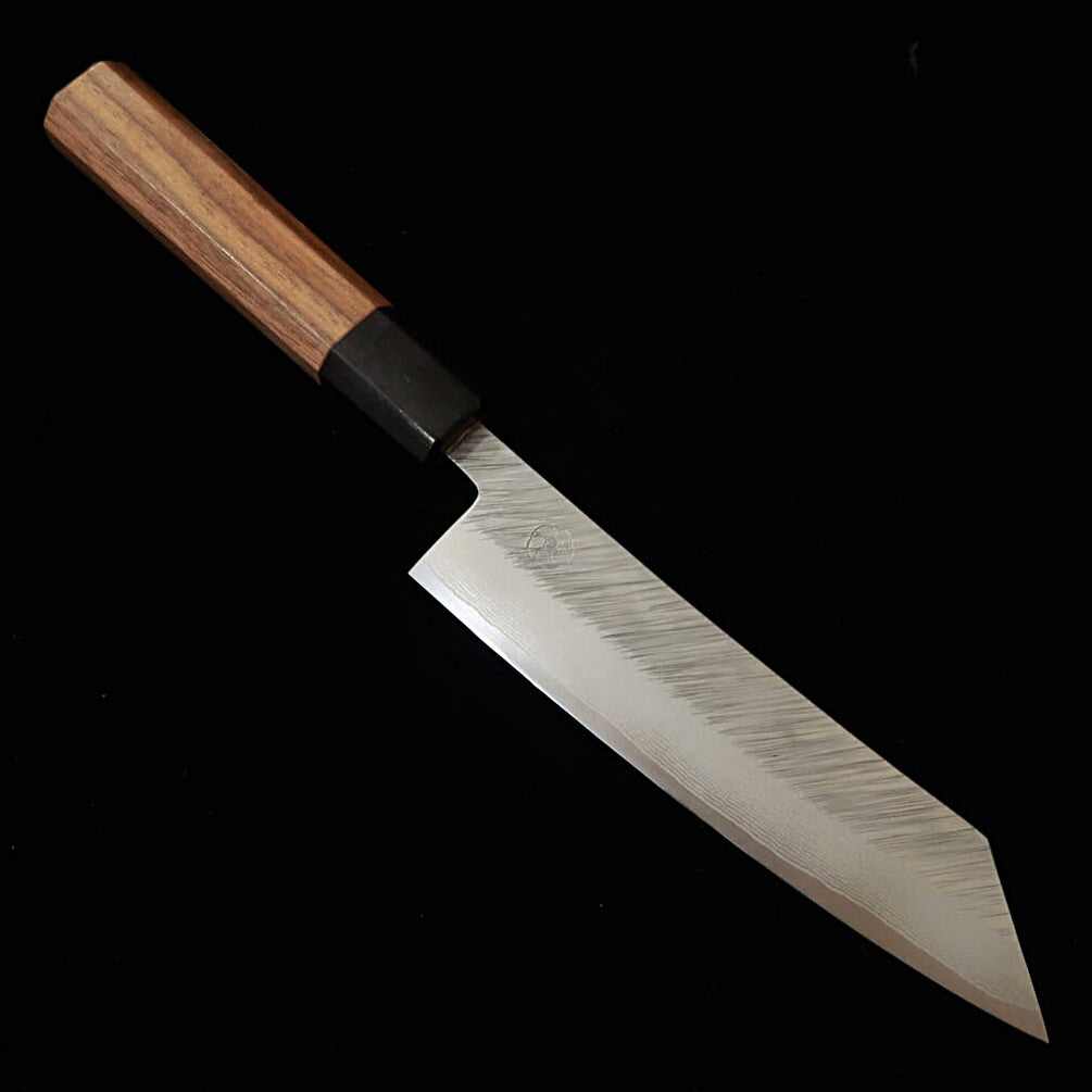 宮崎鍛冶屋 MIYAZAKI KAJIYA - 椿 - 切付ペティ ZA18 鎚目ダマスカス