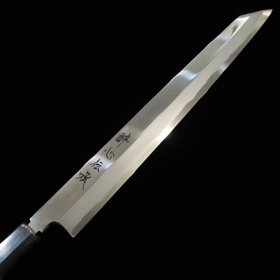 Yanagiba SUISIN Traditional Series Mirror Finish Magnolia Handle Sword-Shaped (270mm)