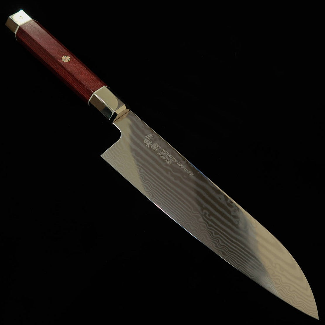 Novo Clássico】MCUSTA ZANMAI Ultimate Aranami Santoku (180mm Novo Clássico】MCUSTA ZANMAI Ultimate Aranami Santoku (180mm