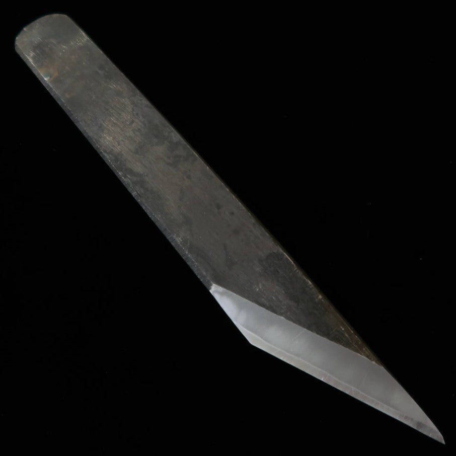 昭三作 切出小刀 青紙二号 黒打ち （27mm） – 三浦刃物店 Miura Knives