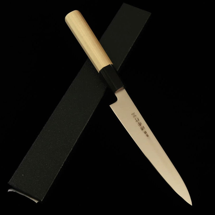 Sakai Takayuki Petty Grand Chef estilo japonês, aço especial Bohler-Uddeholm, cabo de magnólia (150mm)