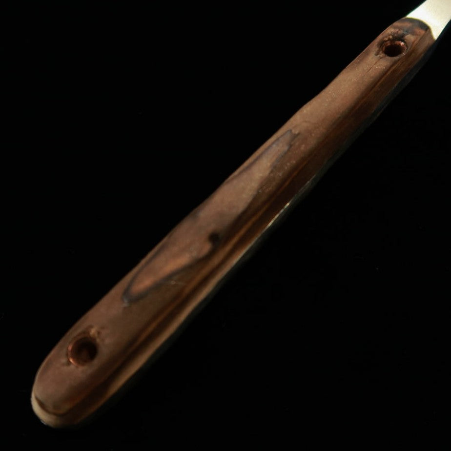 Prometheus Thor cuchillo y tenedor de mesa HS, mango de madera (80 mm)