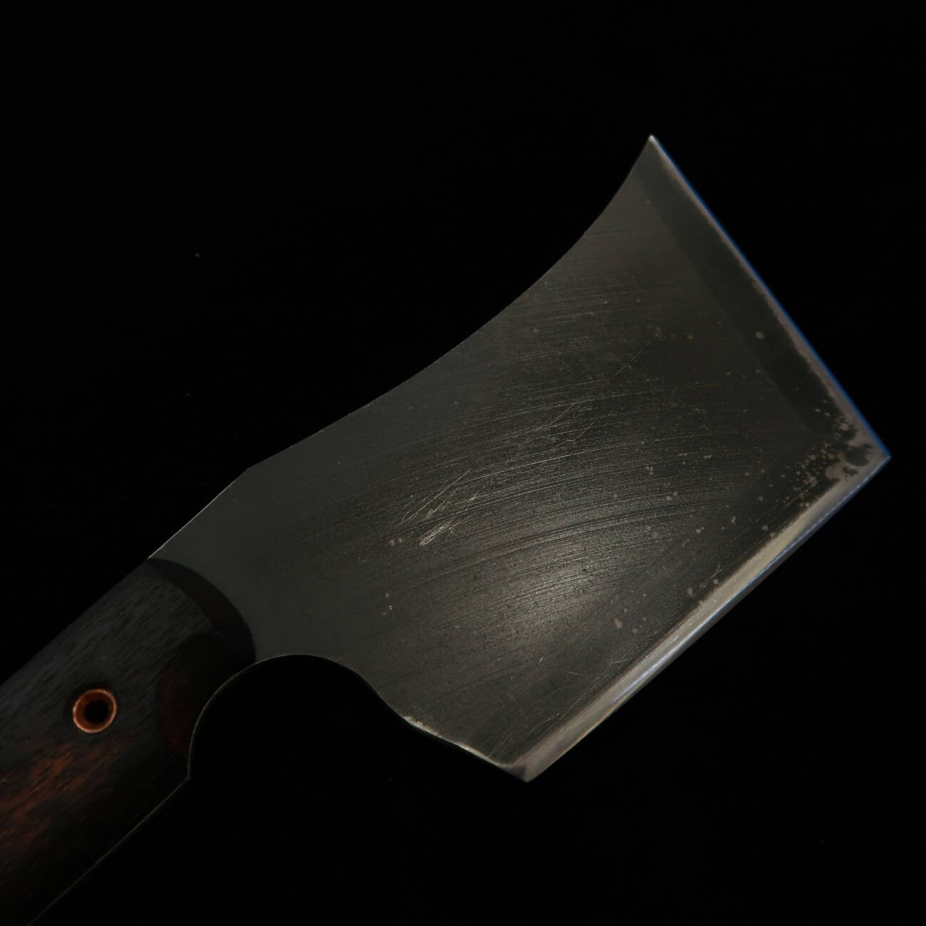 ZERO Kaji Black Cat II 80crv2 mango de madera natural con funda de kydex (110mm)