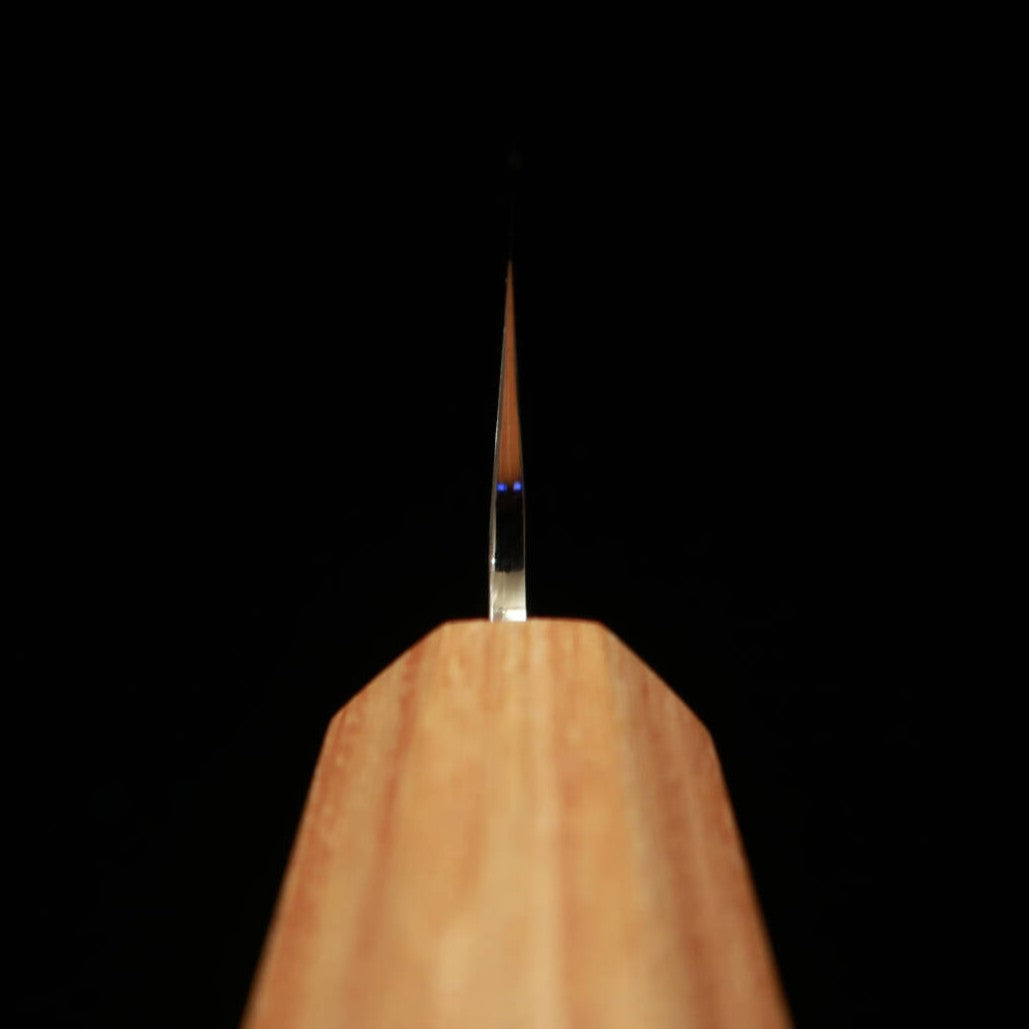 STYLE-K Kurosaki Makoto Petty Knife SG2 martelada cabo octogonal de cerejeira (135mm)