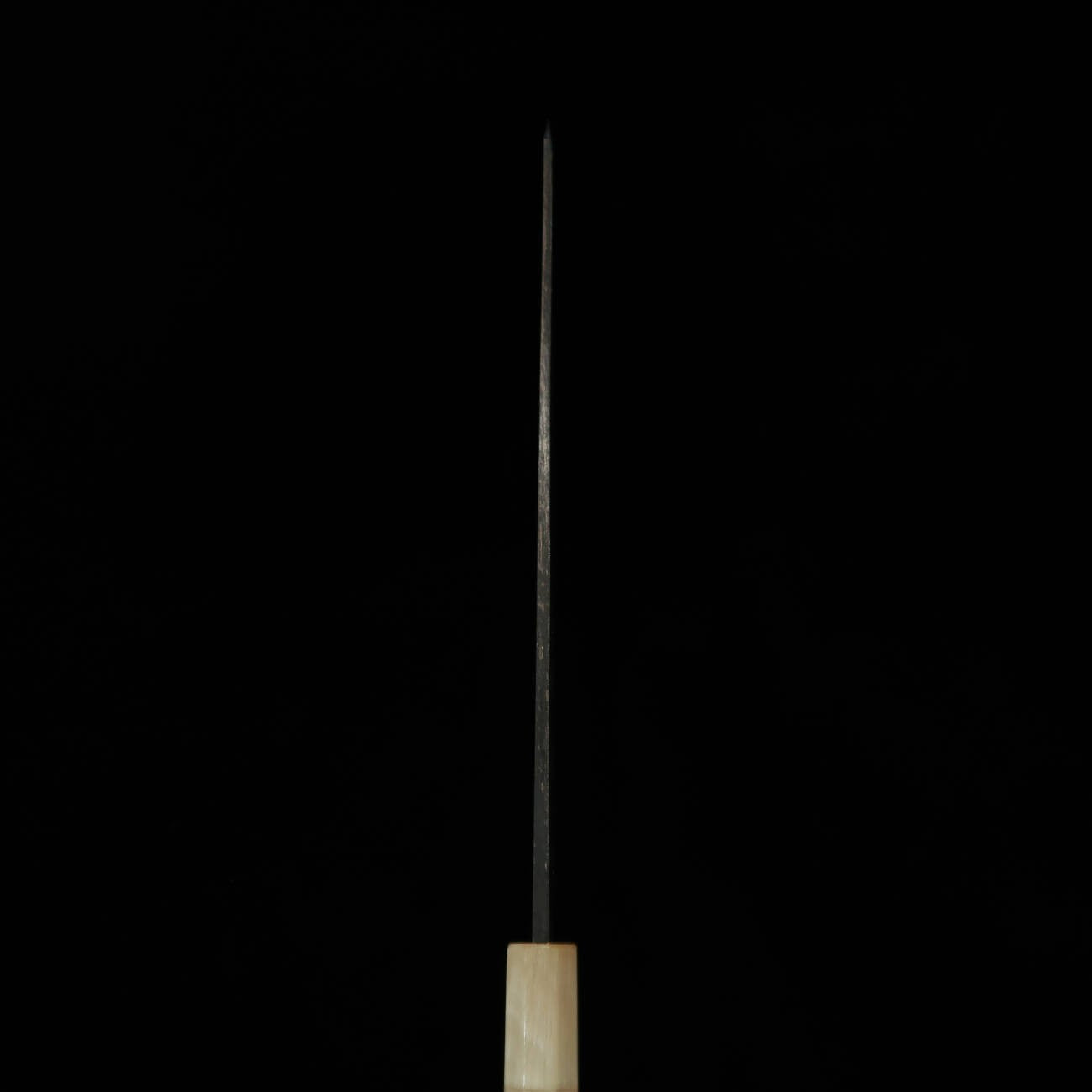 三浦頂 MIURA Itadaki 切付柳刃 白紙二号 黒打ち 朴八角白水牛柄(270/300mm)