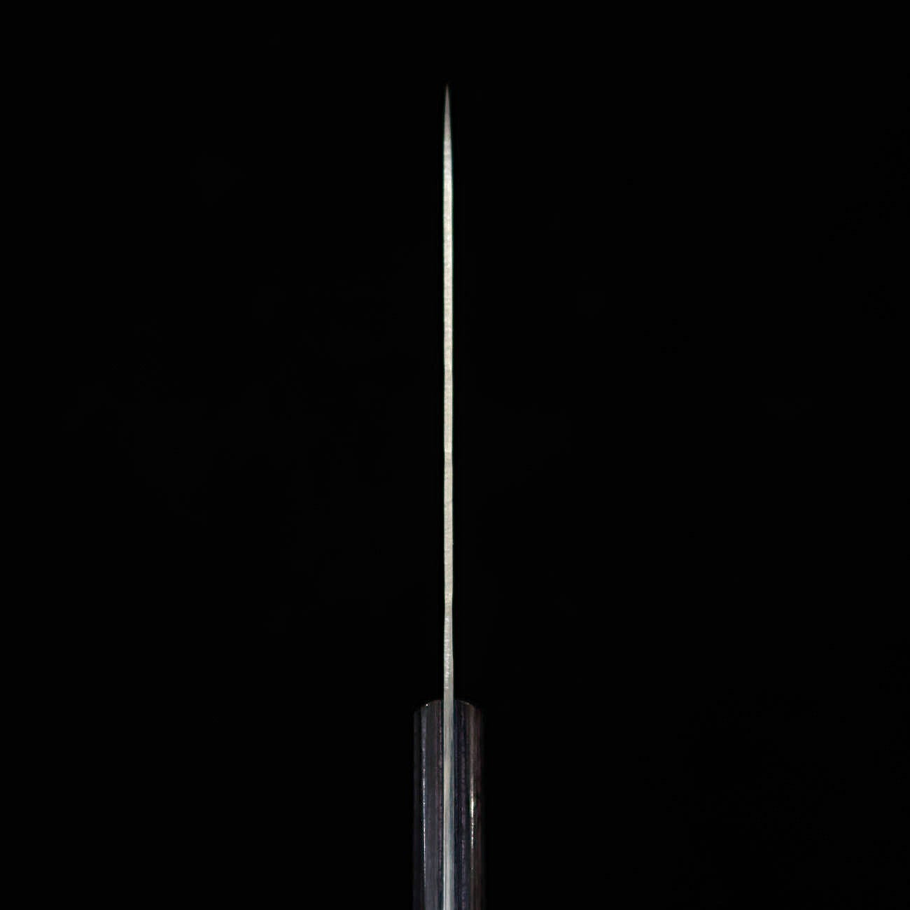 三浦MIURA ペティ 銀紙三号 梨地 パープル柄(135mm)