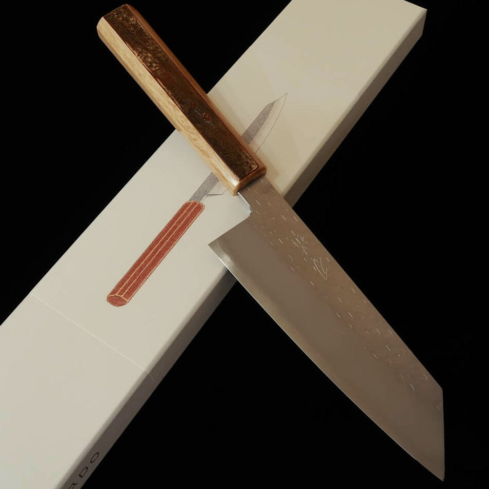 HADO, Shiodome, Bunka, SG2, martelé, manche bois stabilisé, (180 mm)