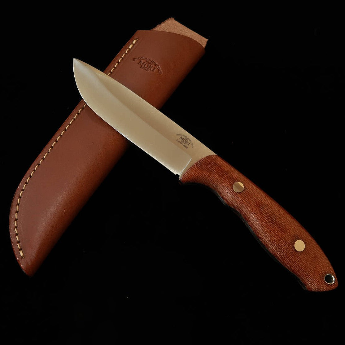 モキMOKI Berg(コンベックスグラインド) MK-2021NBCM/CO VG7/LAM ナチュラルブラウンマイカルタ (110mm)