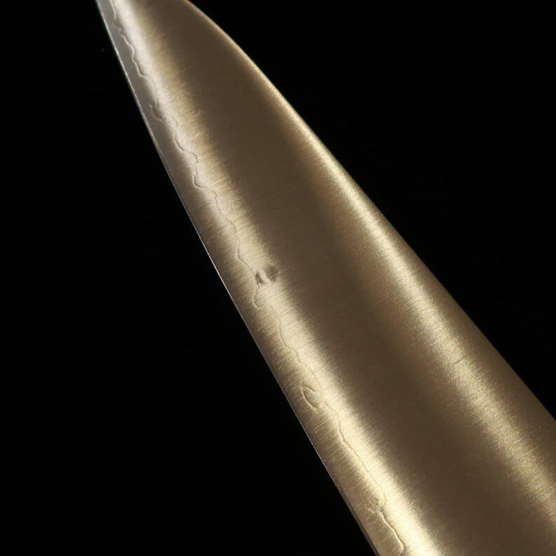 【OUTLET】Sujihiki MIURA Acero en polvo de alta velocidad PHSS Mango octogonal de roble (270 mm) Defectuoso