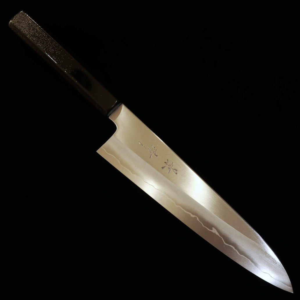 景清KAGEKIYO 和牛刀 VG10 平目漆チラシ柄 (210mm)
