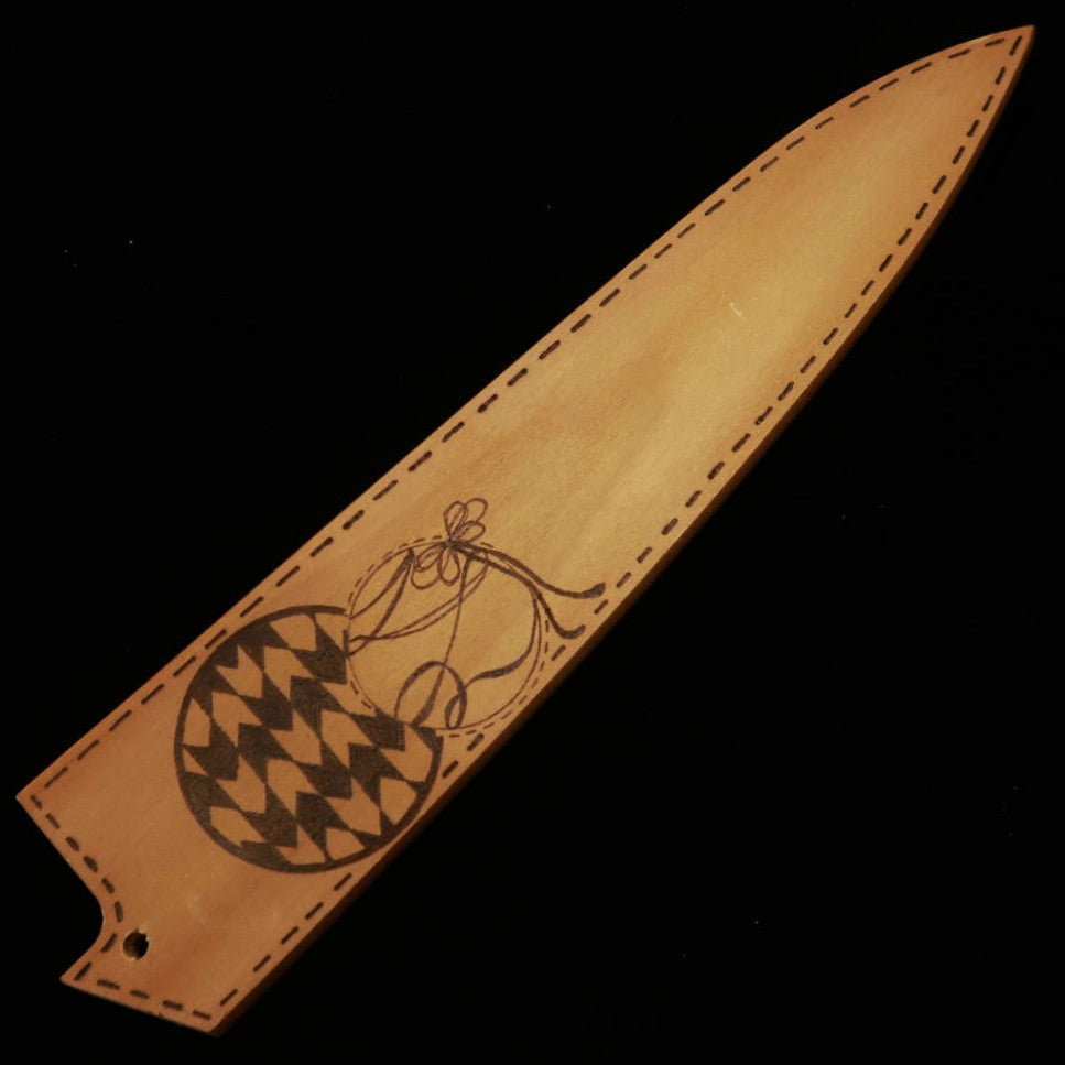 Gyuto SUISIN Japanese Steel, with Magnolia Sheath -Water Balloon- (180mm)
