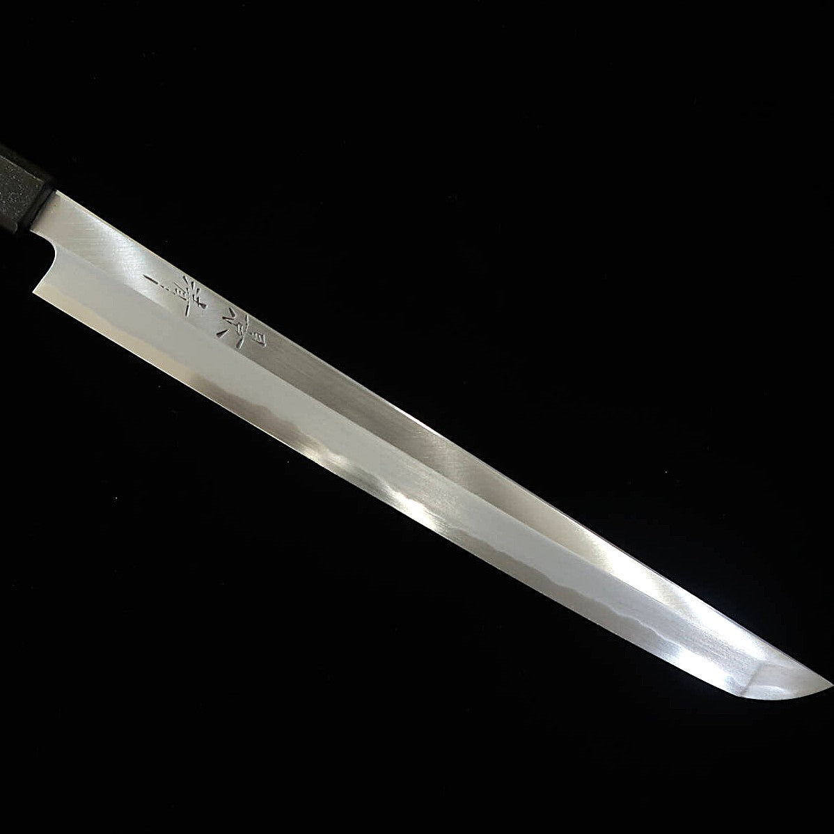 Kagekiyo KAGEKIYO doble filo, punta redondeada, hoja blanca nº2, mango lacado (270 mm)