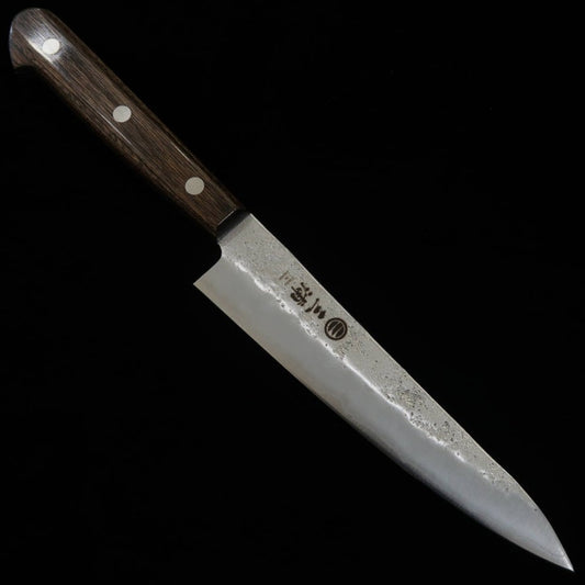 MIURA Petty Ginsan Nashiji Plywood Handle (135mm)