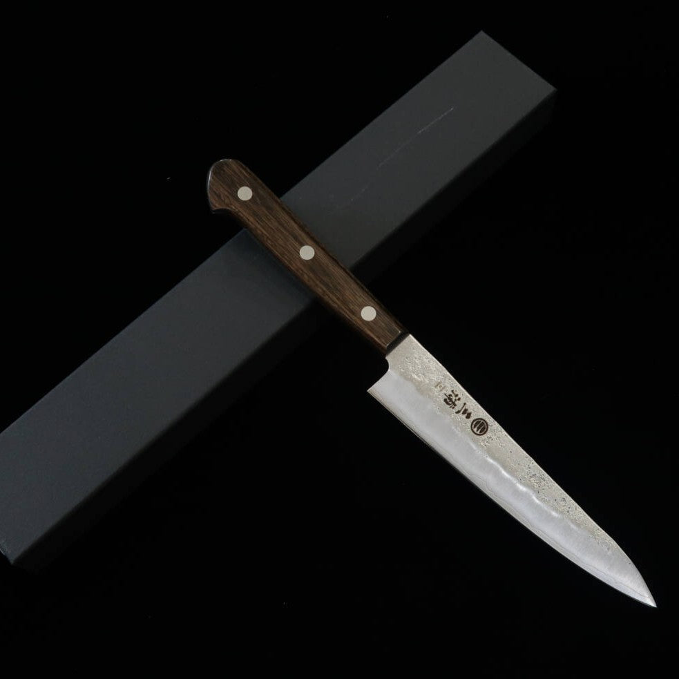 MIURA Petty Ginsan Nashiji Plywood Handle (135mm)