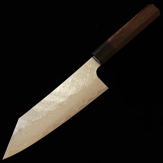 NIGARA SPG STRIX Damas martelé Bunka manche en palissandre violet (180 mm)