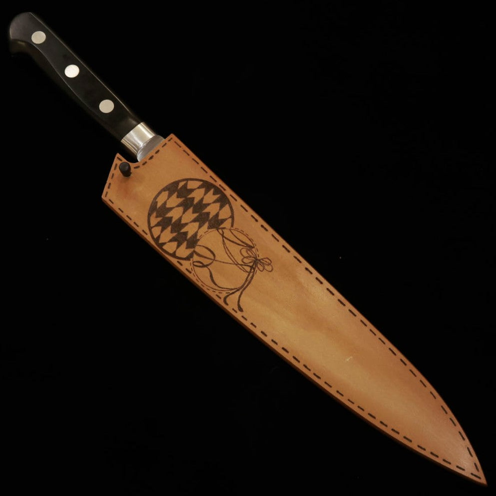 Gyuto SUISIN Japanese Steel, with Magnolia Sheath -Water Balloon- (180mm)