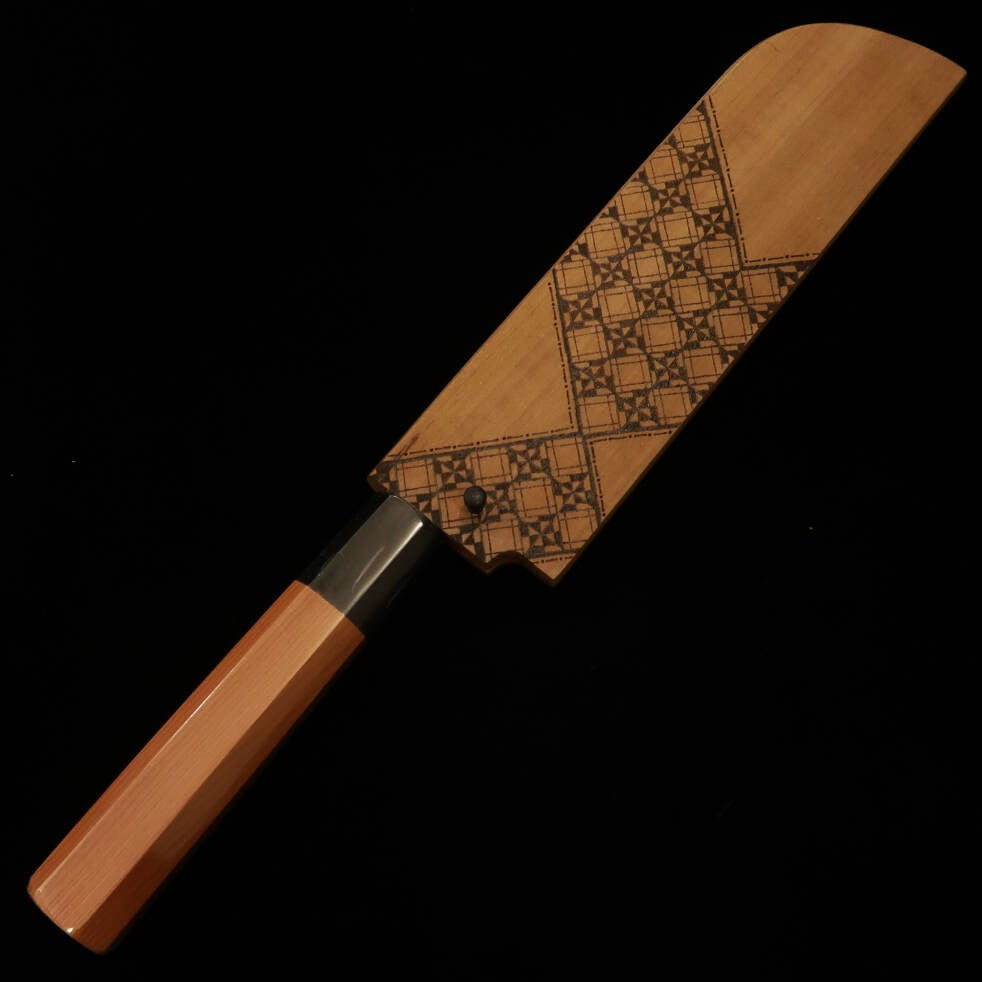 Kamagata Usuba SUISIN Ginsan No. 3, Magnolia Sheath - Reiran Obi - (180mm)