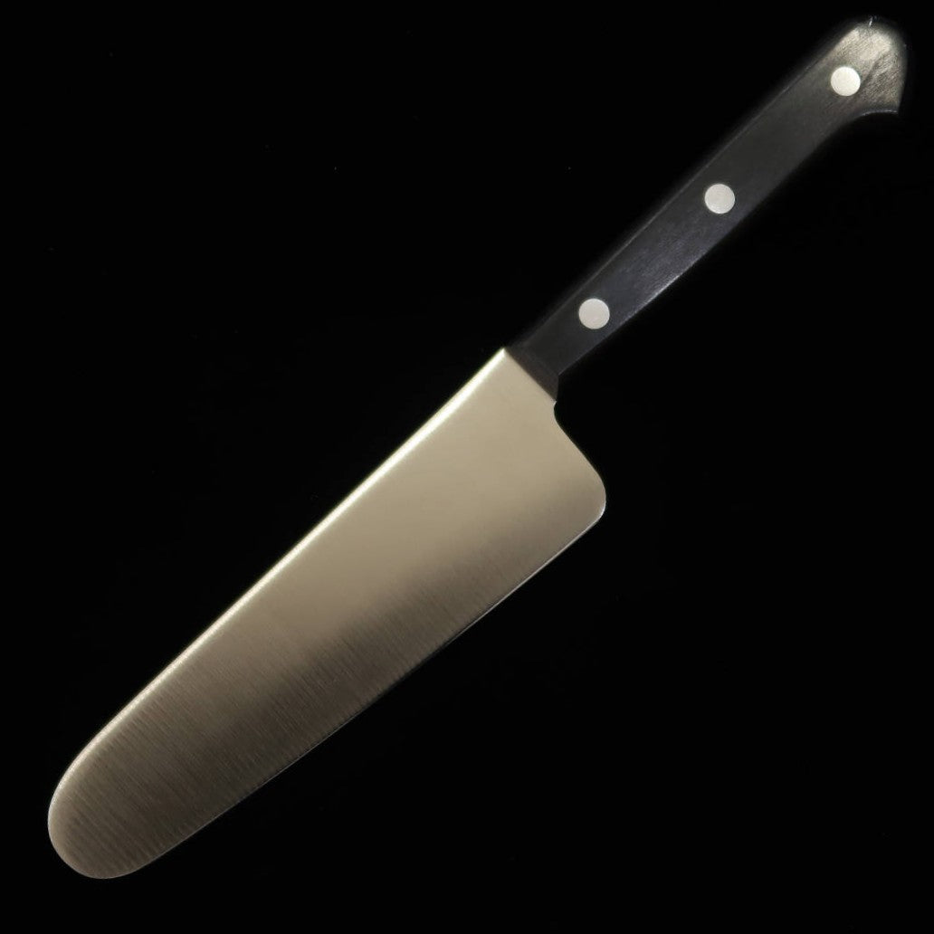 Misono MISONO Cuchillo infantil Acero molibdeno Mango de madera laminada negra (120mm)