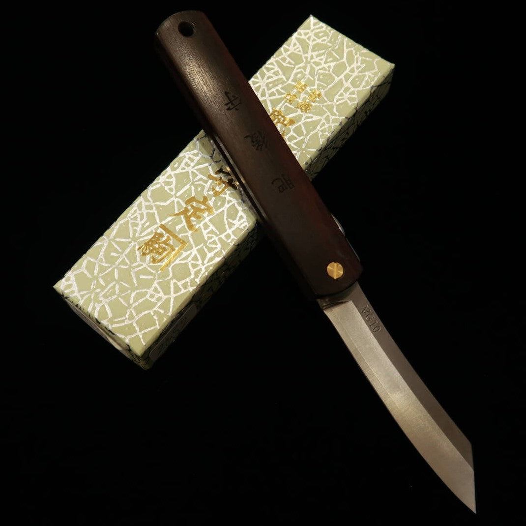 永尾かね駒製作所KANEKOMA 肥後守 VG10 黒檀 (70mm)