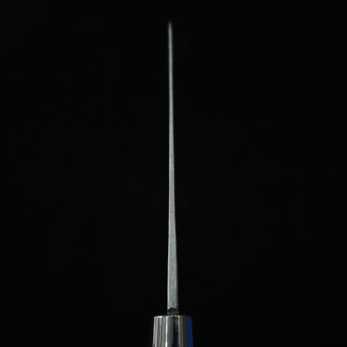 三浦MIURA 舟行 白鋼 黒打ち 胡桃丸型柄(165mm)