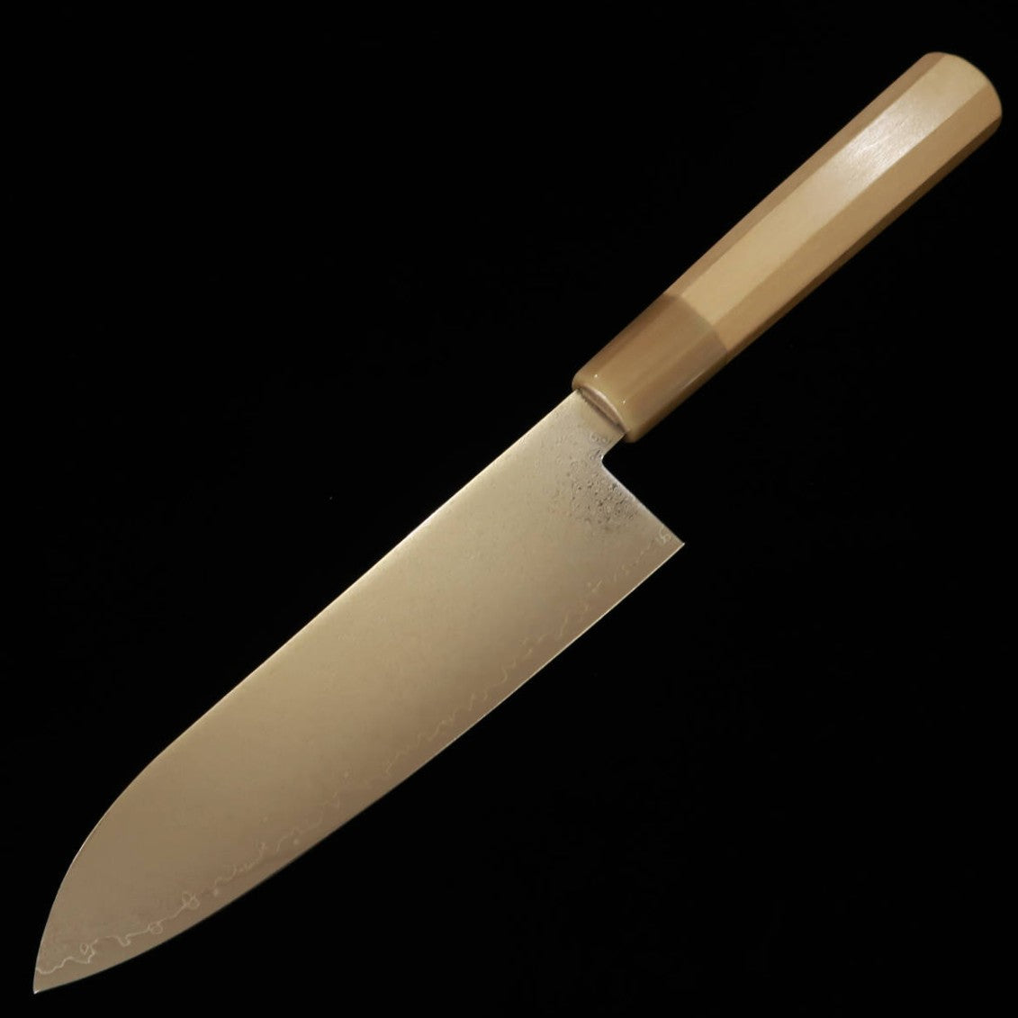 三浦 MIURA VG-10 三徳 ダマスカス 朴八角柄 (180mm)