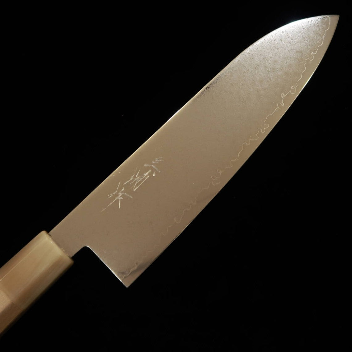 三浦 MIURA VG-10 三徳 ダマスカス 朴八角柄 (180mm)