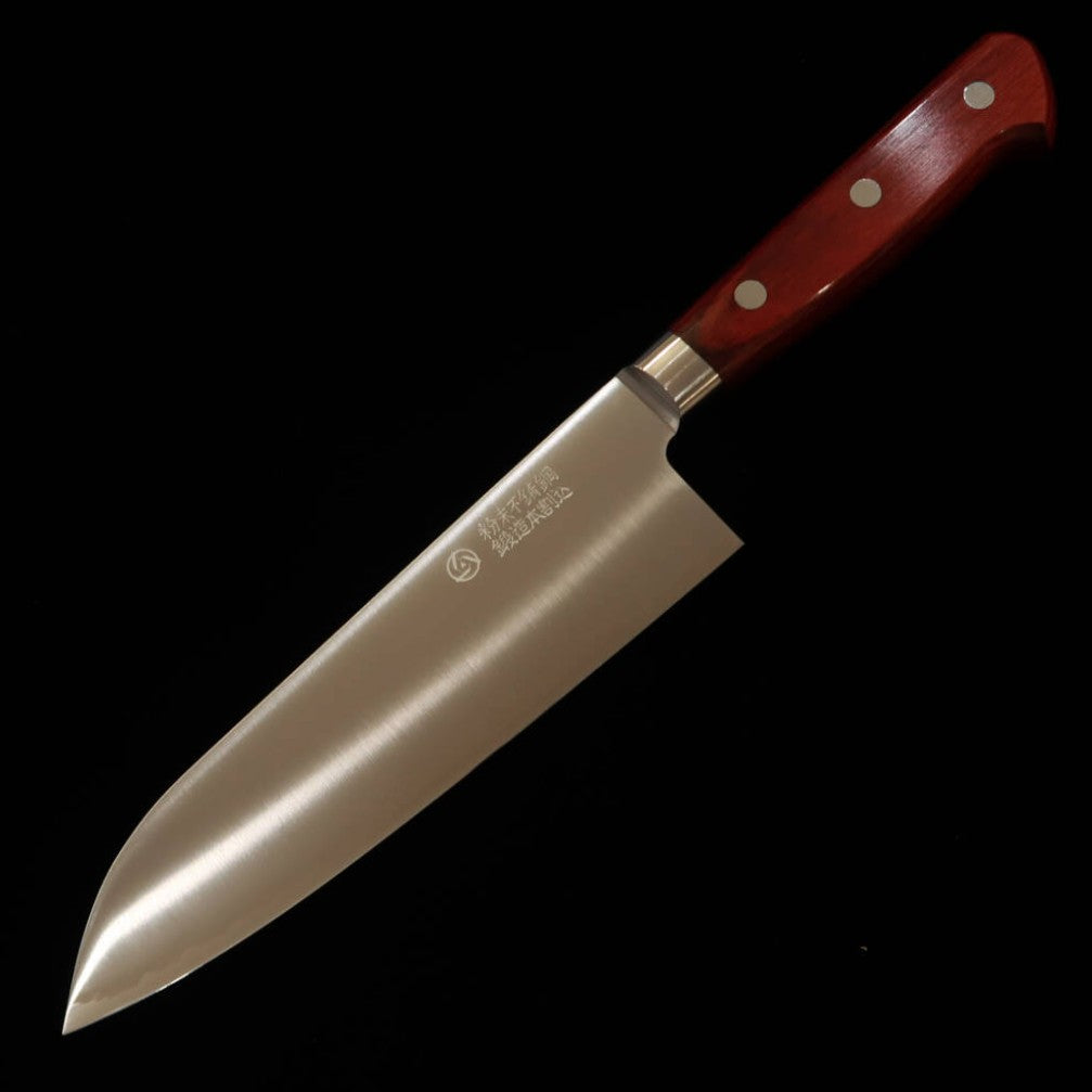 Santoku MIURA acero rápido en polvo (PHSS) mango WR (170mm)