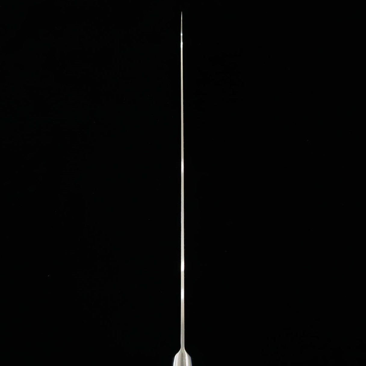 MISONO Acier au molybdène, couteau à trancher type saumon, manche en bois composite noir (240/270 mm)